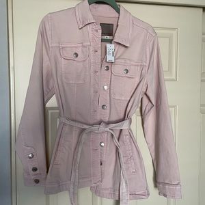 NEW Maurice’s Pink longer Jean jacket